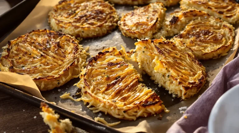 « Je les prépare en 10 minutes pour toute la famille » : mes galettes de pommes de terre crousti-dorées au four, bien plus légères que des frites classiques