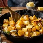 Ajoutez-le aux pommes de terre pendant la cuisson : elles deviennent plus savoureuses, ultra fondantes et délicatement parfumées