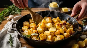 Ajoutez-le aux pommes de terre pendant la cuisson : elles deviennent plus savoureuses, ultra fondantes et délicatement parfumées