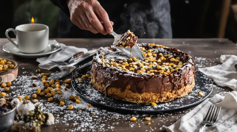 C'est la nouvelle recette qui fait fureur cet hiver : le gâteau noisettes-chocolat à la croûte ultra craquante (et vraiment facile)