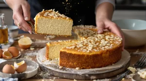 « Mon astuce pour un gâteau à l&rsquo;amande ultra moelleux » : ma recette sans beurre fait l&rsquo;unanimité