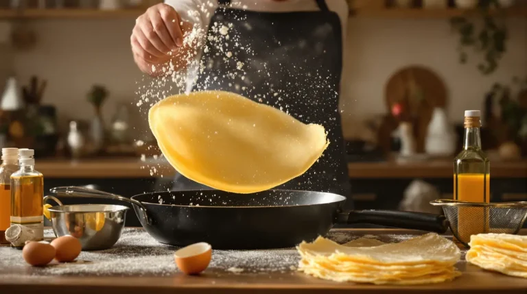 Pâte à crêpes de Christophe Michalak : le secret d'une recette ultra-légère, express sans repos et avec peu d’œufs