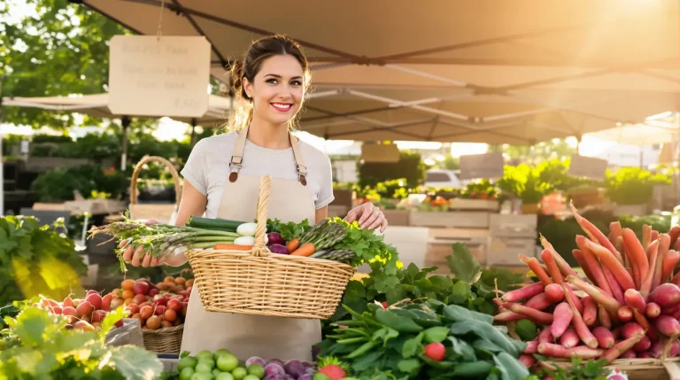 Retour du marché au printemps : que mettre dans son panier pour bien choisir les produits de saison