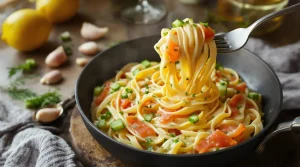 Stop à la crème fraîche : les meilleures pâtes au saumon se préparent désormais avec ça