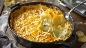 Stéphanie Le Quellec dévoile l’astuce de Jean-François Piège pour un gratin dauphinois « moelleux »
