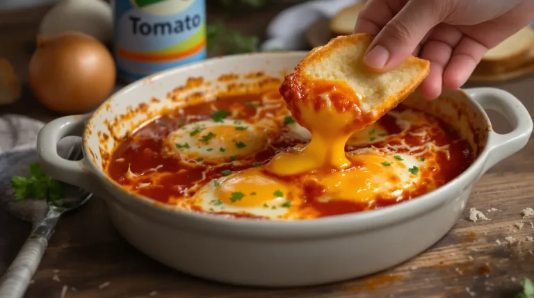 Œufs à la tomate au four : la recette de placard qui devient un dîner de mars très réconfortant